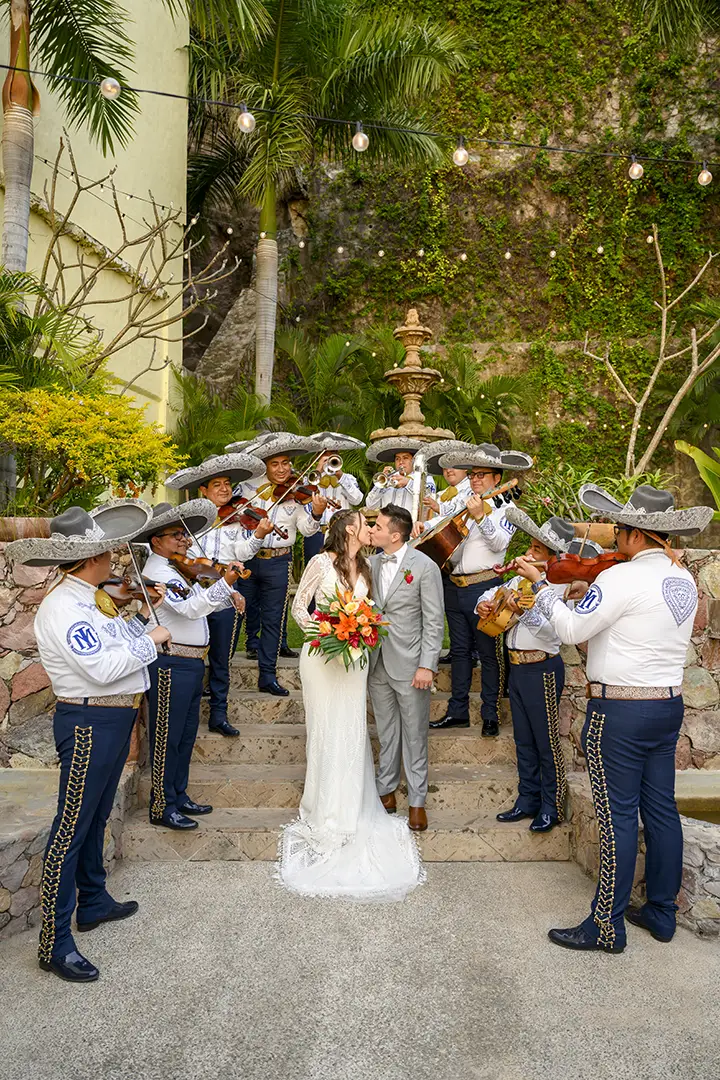 First look by the fountain