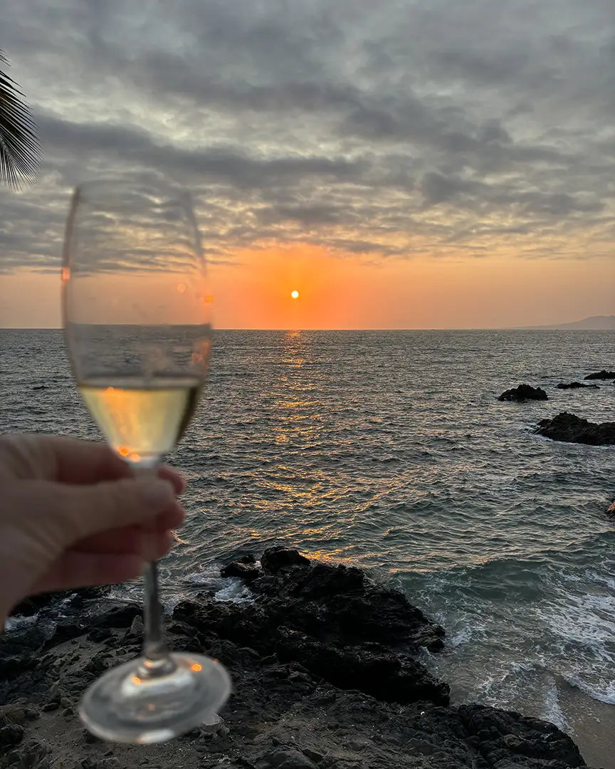 Sunset cocktails