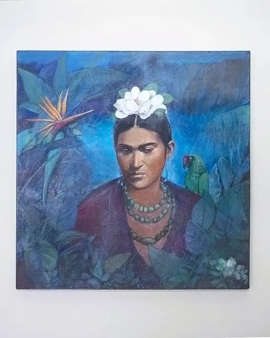 Portrait in the living room