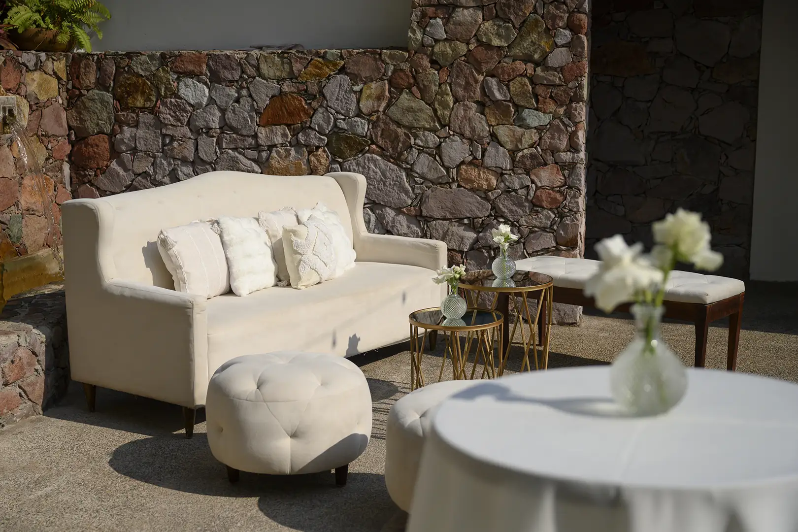 Garden lounge corner