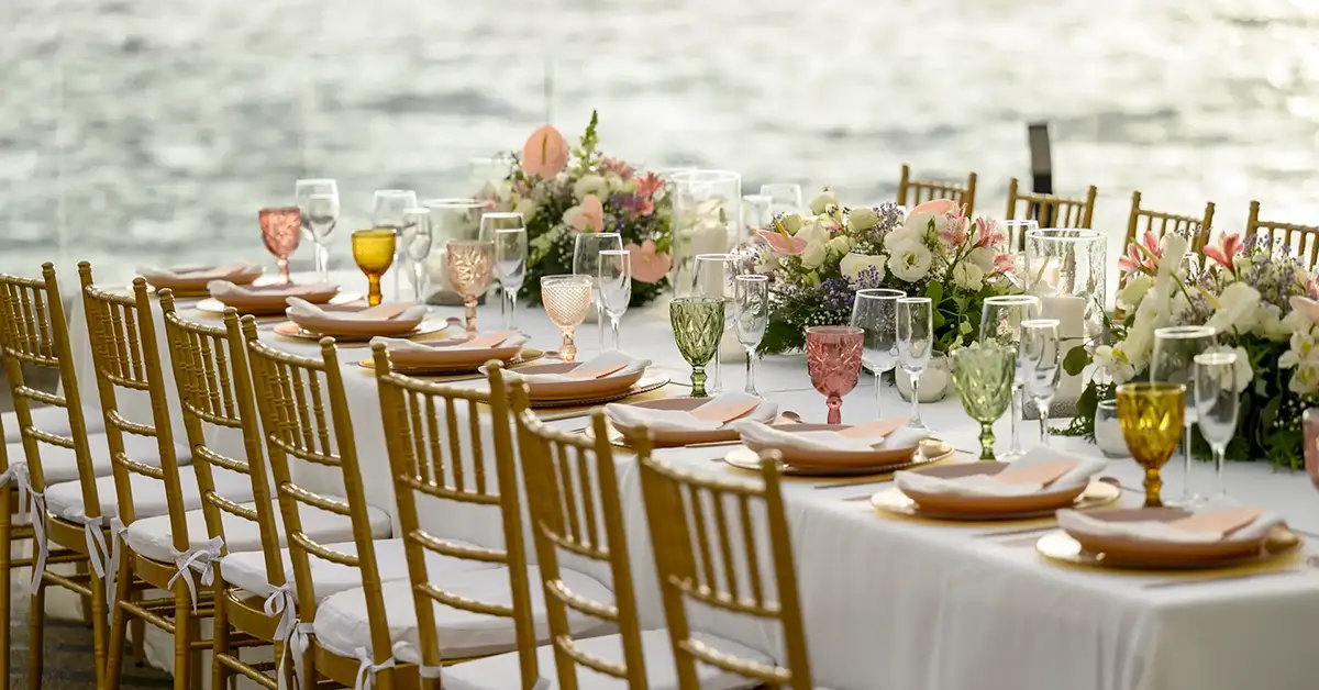 Celebration long table